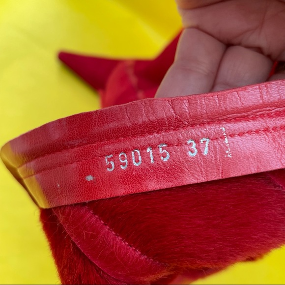 Vintage dark red Cesare Paciotti all leather boots - Picture 10 of 16